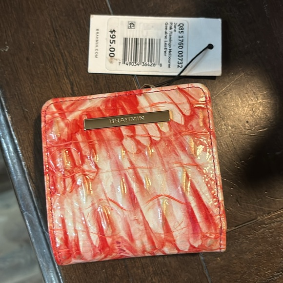 NWT Brahmin Fiora Flamingo SET tote and wallet - Picture 8 of 10